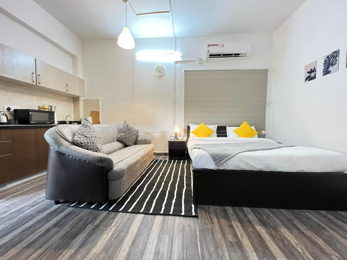 Bedchambers Serviced Apartments, Hyderabad Exterior foto